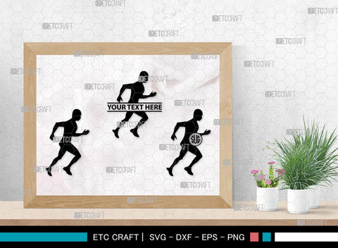 Exercise Run Monogram, Exercise Run Silhouette, Exercise Run SVG, Exercise Svg, Runner Svg, Sport Svg, SB00354 SVG ETC Craft 