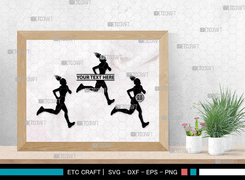 Exercise Run Monogram, Exercise Run Silhouette, Exercise Run SVG, Exercise Svg, Runner Svg, Sport Svg, SB00354 SVG ETC Craft 