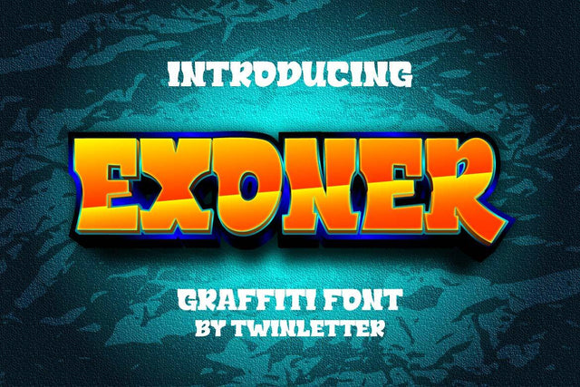 Exoner Font twinletter 