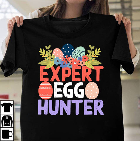 Expert Egg Hunter SVG Cut File, Expert Egg Hunter Sublimation Design, Happy Easter Day Sublimation Bundle,Happy Easter Sublimation Design, Happy Easter Sublimation PNG , Easter Day Sublimation Bundle,Happy Easter Day Sublimation Bundle SVG BlackCatsMedia 