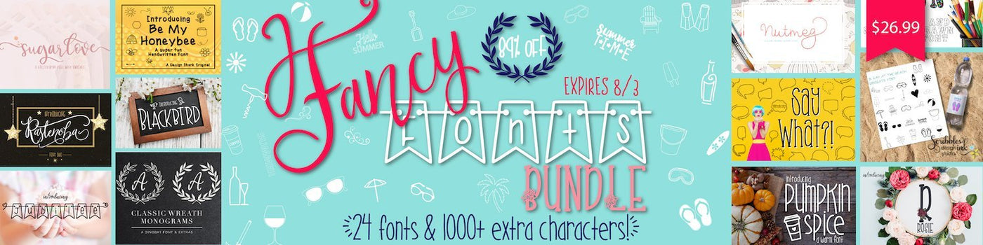Expired: Fancy Fonts Bundle