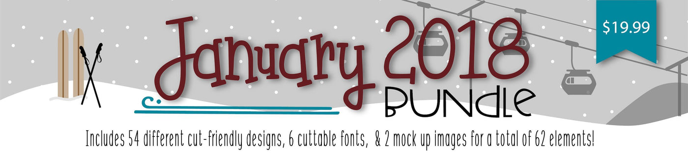 EXPIRED: So Fontsy January 2018 Bundle