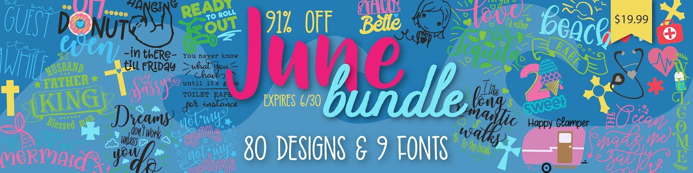 Expired: So Fontsy June 2018 Bundle