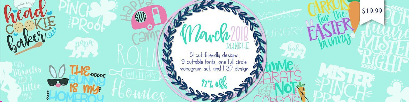 Expired: So Fontsy March 2018 Bundle