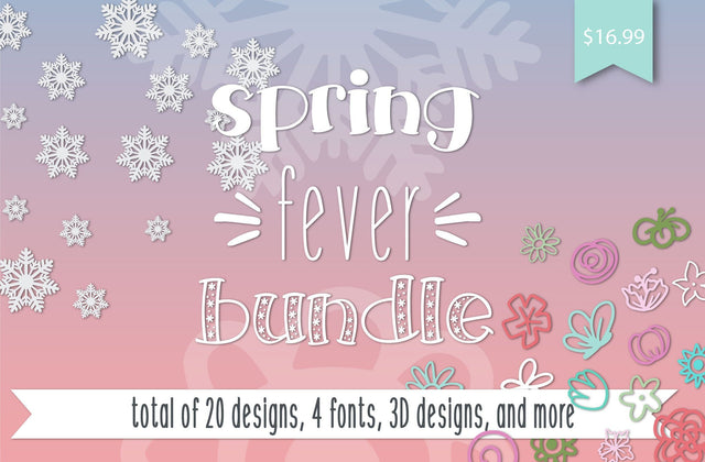 Expired - Spring Fever Bundle Bundle So Fontsy Design Shop 