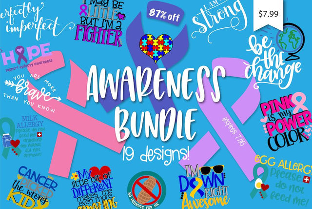 Expired: The Awareness Bundle Bundle So Fontsy Design Shop 