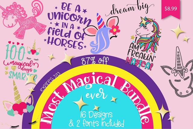 Expired: The Most Magical Bundle (Ever) Bundle So Fontsy Design Shop 