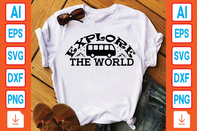 Explore the World SVG Craftlabsvg24 