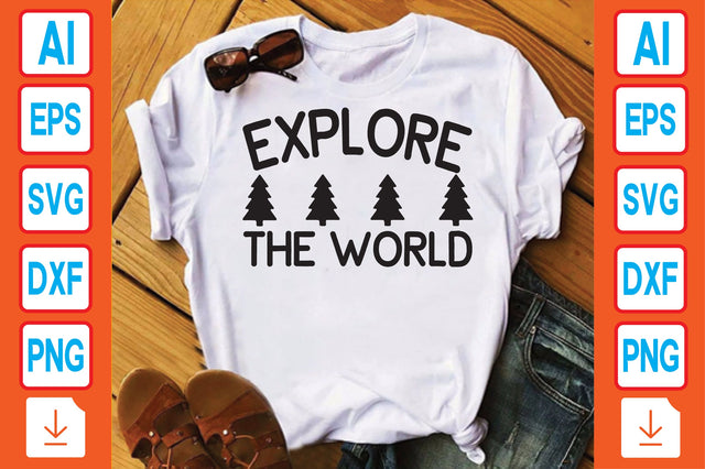 Explore the World SVG Craftlabsvg24 