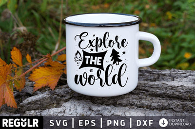 Explore the world SVG SVG Regulrcrative 