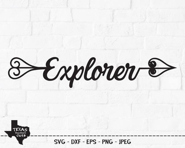 Explorer | Outdoor SVG SVG Texas Southern Cuts 