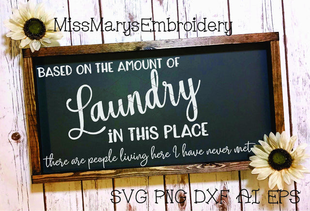Extra Laundry SVG MissMarysEmbroidery 