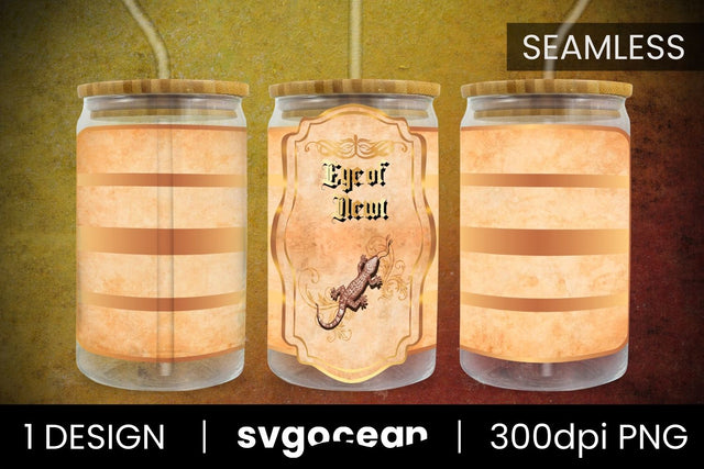 Eye of Newt Can Glass PNG Sublimation SvgOcean 