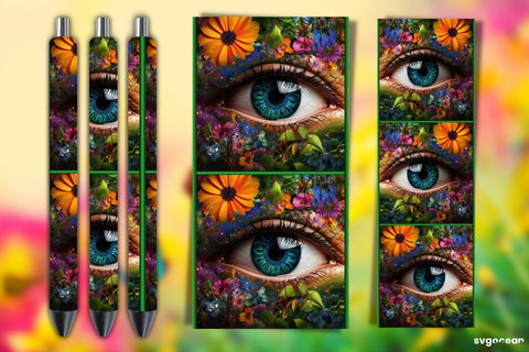 Eye Pen Wrap Bundle | Sublimation Sublimation SvgOcean 