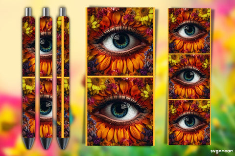 Eye Pen Wrap Bundle | Sublimation Sublimation SvgOcean 