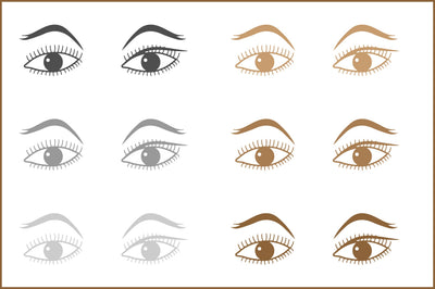 Eyeliner Styles Vector Set SVG Creativeart88 