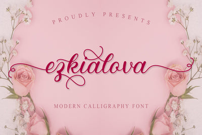 Ezkialova Font love script 