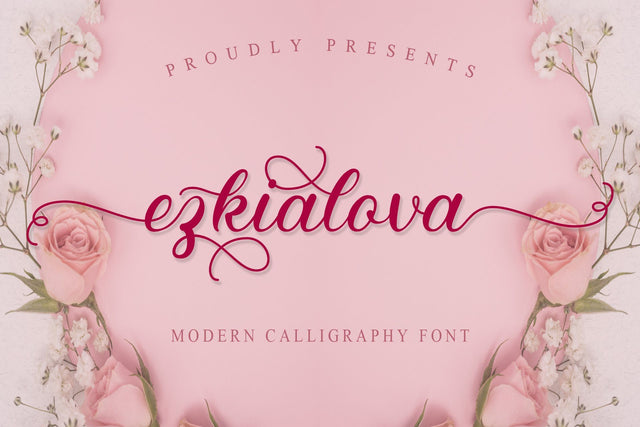 Ezkialova Font love script 