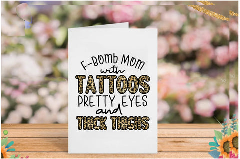 F-Bomb Mom Sublimation Sublimation Jagonath Roy 