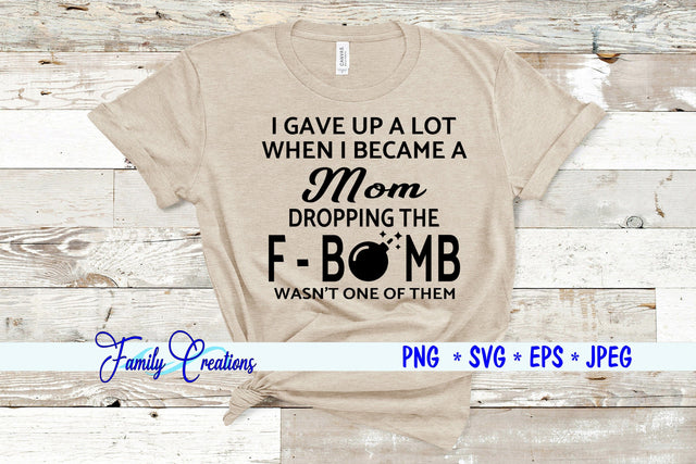 F-Bomb With Tattoos Pretty Eyes & Thick Thighs SVG Family Creations 