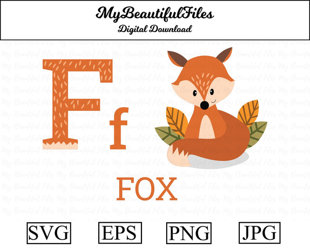 f-fox SVG MyBeautifulFiles 