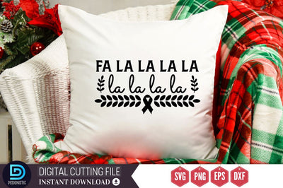 Fa la la la la la la la la SVG, Fa la la la la la la la la SVG DESIGNISTIC 
