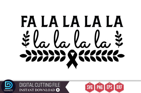 Fa la la la la la la la la SVG, Fa la la la la la la la la SVG DESIGNISTIC 