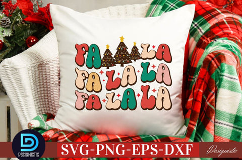 Fa la la la la SVG SVG DESIGNISTIC 