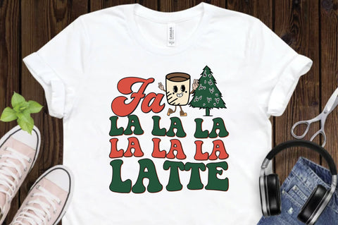 Fa La La La Latte Sublimation Sublimation Creativeart88 