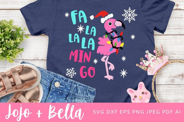 Fa La La La SVG, Christmas Shirt SVG, Christmas Quote SVG, Christmas Gift png, Christmas Shirt DXF, Christmas Svgs, Christmas Ornament svg, Christmas Sign Svg SVG Jojo&Bella 