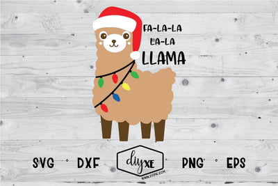 Fa La Llama SVG DIYxe Designs 