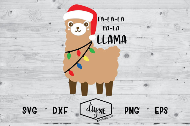 Fa La Llama SVG DIYxe Designs 