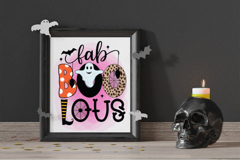 Fab Boo Lous, Halloween Sublimation Design Sublimation CraftLabSVG 