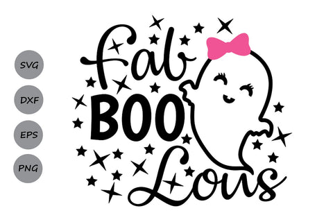 Fab boo lous| Halloween SVG Cutting Files SVG CosmosFineArt 
