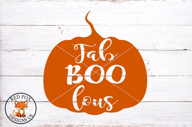 Fab Boo Lous - Halloween SVG PNG DXF Design SVG RedFoxDesignsUS 