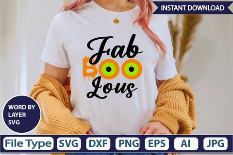 Fab Boo Lous SVG Cut File SVG DesignPlante 503 