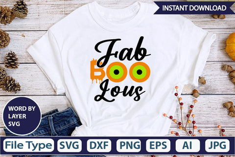 Fab Boo Lous SVG Cut File SVG DesignPlante 503 