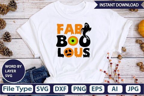 Fab Boo Lous SVG Cut File SVG DesignPlante 503 