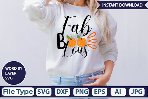 Fab Boo Lous SVG Cut File SVG DesignPlante 503 