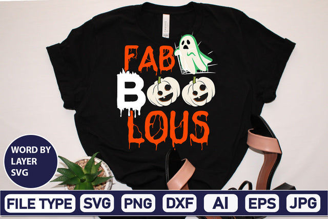 Fab Boo Lous SVG Cut File SVGs,Quotes and Sayings,Food & Drink,On Sale, Print & Cut SVG DesignPlante 503 