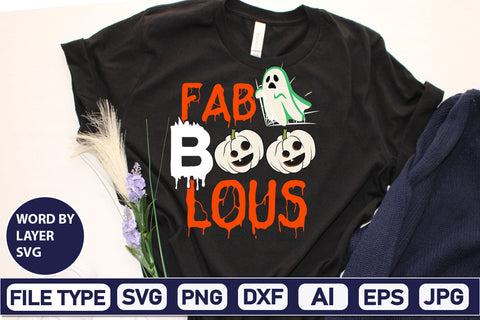 Fab Boo Lous SVG Cut File SVGs,Quotes and Sayings,Food & Drink,On Sale, Print & Cut SVG DesignPlante 503 