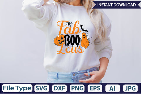 Fab Boo Lous SVG Cut File SVGs,Quotes and Sayings,Food & Drink,On Sale, Print & Cut SVG DesignPlante 503 