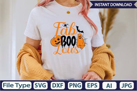 Fab Boo Lous SVG Cut File SVGs,Quotes and Sayings,Food & Drink,On Sale, Print & Cut SVG DesignPlante 503 