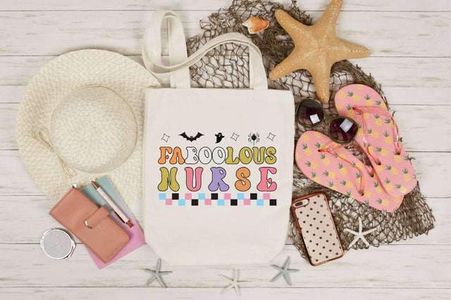 Faboolous Nurse SVG, Retro Halloween PNG Sublimation SVGista 