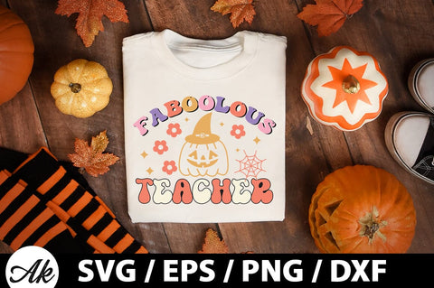 Faboolous teacher Retro SVG SVG akazaddesign 