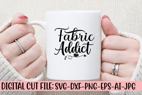 Fabric Addict SVG Cut File SVG Syaman 
