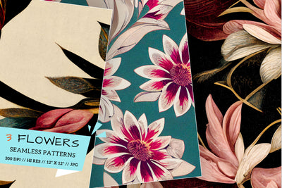 Fabric Background Pattern, seamless pattern, seamless background Digital Pattern FloridPrintables 