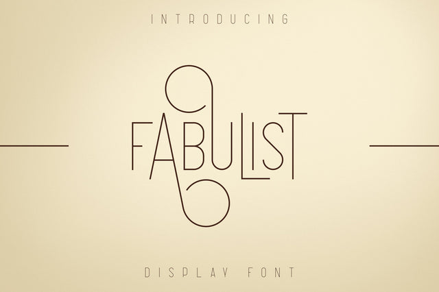 Fabulist - Display font Font VPcreativeshop 