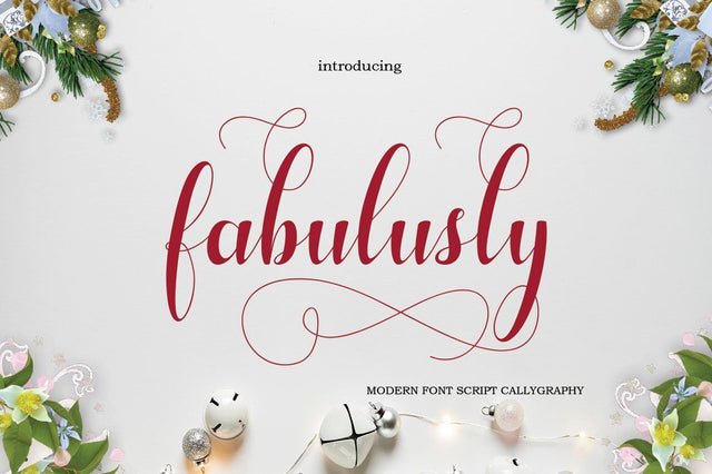 fabulusly Script Font mahyud creatif 