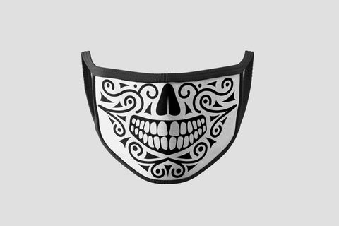 Face mask Halloween svg cut files, sugar skull face mask svg SVG Digital Rainbow Shop 